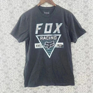 Fox Racing Men's T Shirt L Slim Fit Black